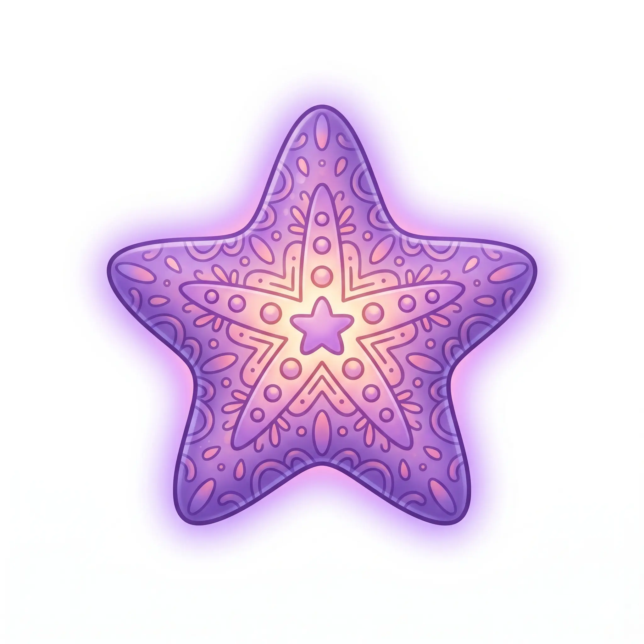 紫色星纹